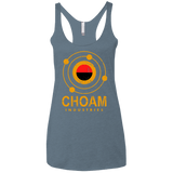 T-Shirts Indigo / X-Small Choam Women's Triblend Racerback Tank