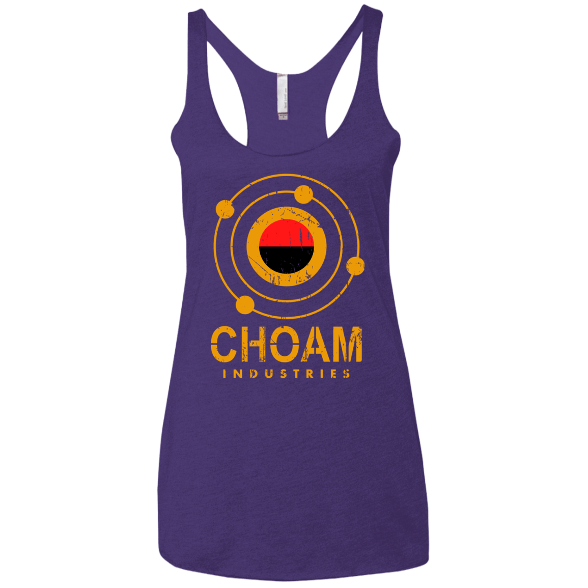 T-Shirts Purple / X-Small Choam Women's Triblend Racerback Tank