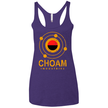 T-Shirts Purple / X-Small Choam Women's Triblend Racerback Tank