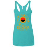 T-Shirts Tahiti Blue / X-Small Choam Women's Triblend Racerback Tank