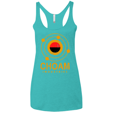 T-Shirts Tahiti Blue / X-Small Choam Women's Triblend Racerback Tank