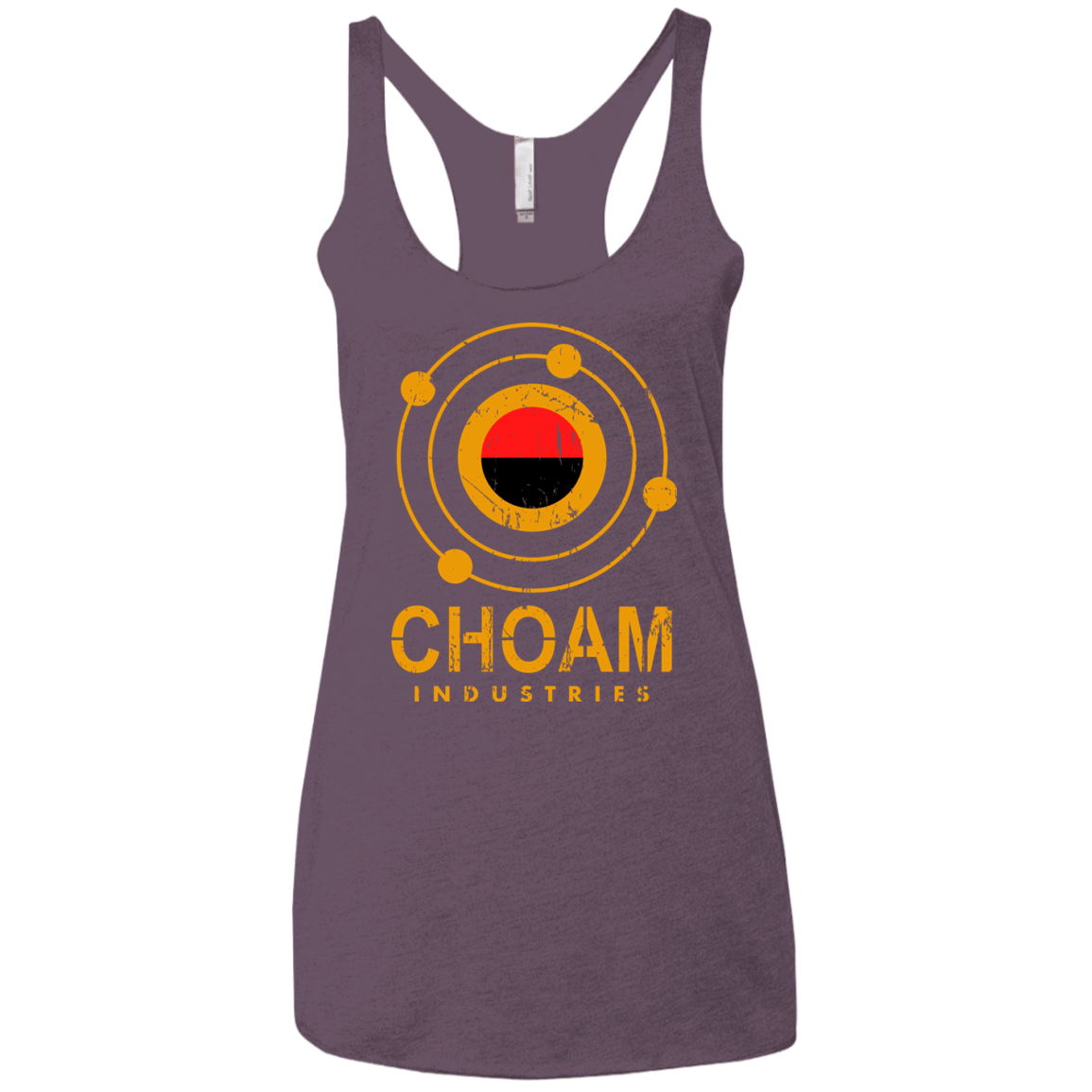 T-Shirts Vintage Purple / X-Small Choam Women's Triblend Racerback Tank