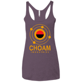 T-Shirts Vintage Purple / X-Small Choam Women's Triblend Racerback Tank