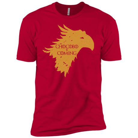 T-Shirts Red / YXS Chocobo is Coming Boys Premium T-Shirt