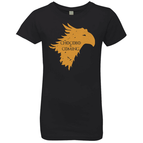 T-Shirts Black / YXS Chocobo is Coming Girls Premium T-Shirt