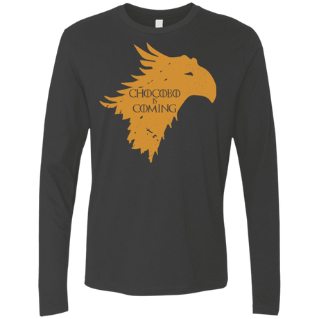 T-Shirts Heavy Metal / Small Chocobo is Coming Men's Premium Long Sleeve