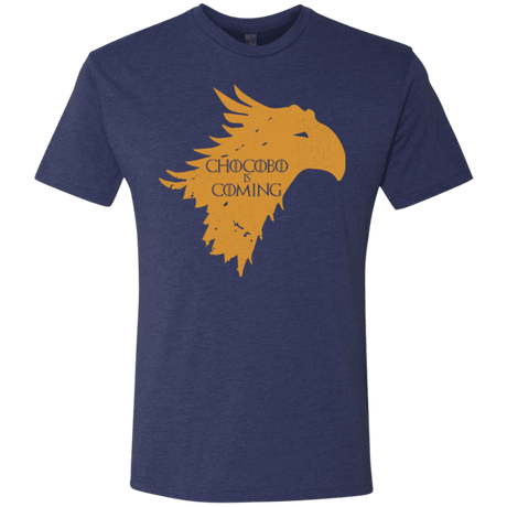 T-Shirts Vintage Navy / Small Chocobo is Coming Men's Triblend T-Shirt