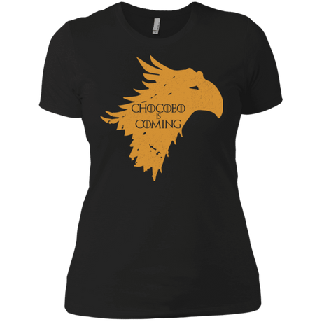 T-Shirts Black / X-Small Chocobo is Coming Women's Premium T-Shirt