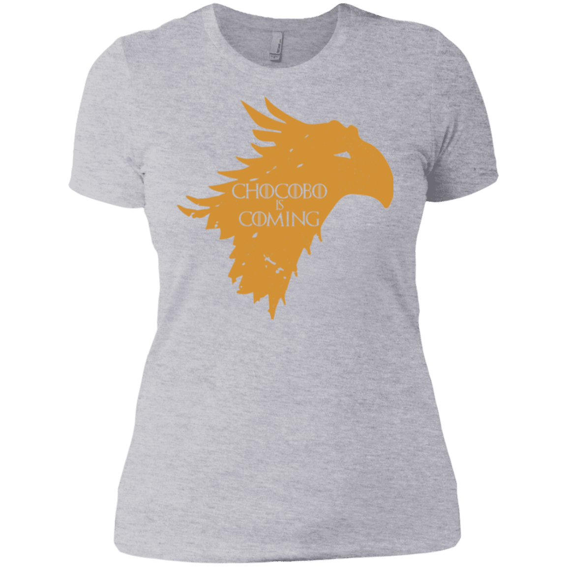 T-Shirts Heather Grey / X-Small Chocobo is Coming Women's Premium T-Shirt