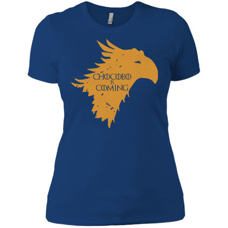 T-Shirts Royal / X-Small Chocobo is Coming Women's Premium T-Shirt