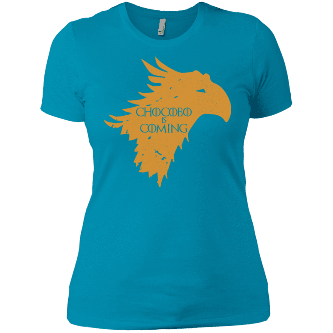 T-Shirts Turquoise / X-Small Chocobo is Coming Women's Premium T-Shirt