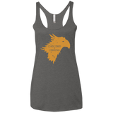 T-Shirts Premium Heather / X-Small Chocobo is Coming Women's Triblend Racerback Tank