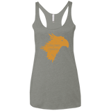 T-Shirts Venetian Grey / X-Small Chocobo is Coming Women's Triblend Racerback Tank