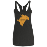 T-Shirts Vintage Black / X-Small Chocobo is Coming Women's Triblend Racerback Tank