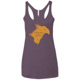 T-Shirts Vintage Purple / X-Small Chocobo is Coming Women's Triblend Racerback Tank