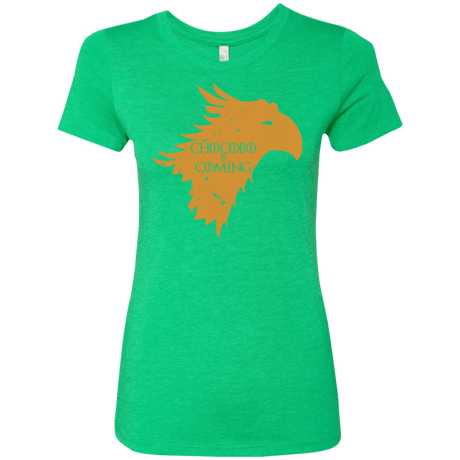 T-Shirts Envy / Small Chocobo is Coming Women's Triblend T-Shirt