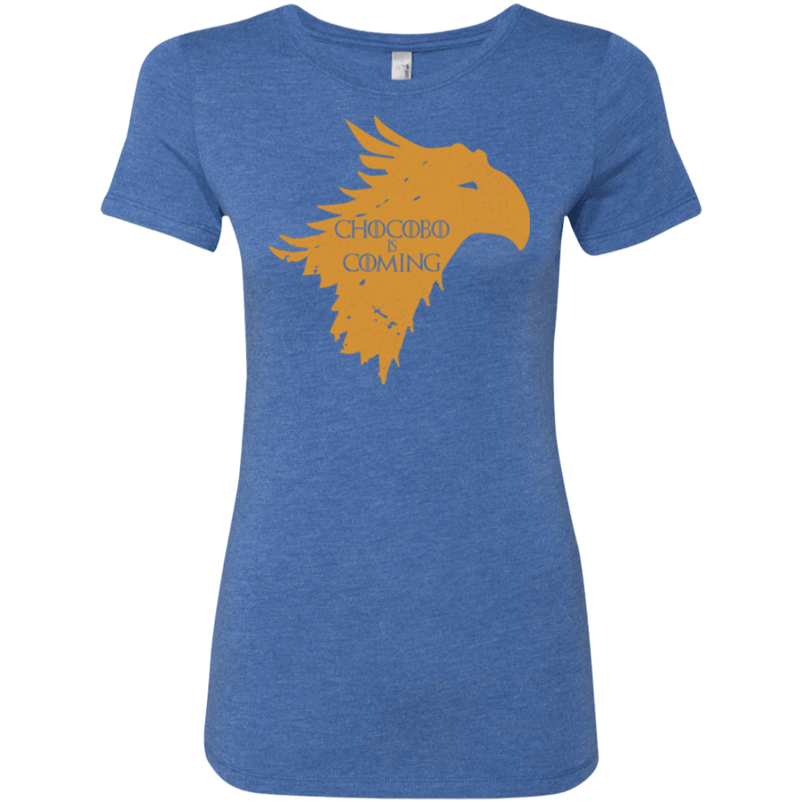 T-Shirts Vintage Royal / Small Chocobo is Coming Women's Triblend T-Shirt
