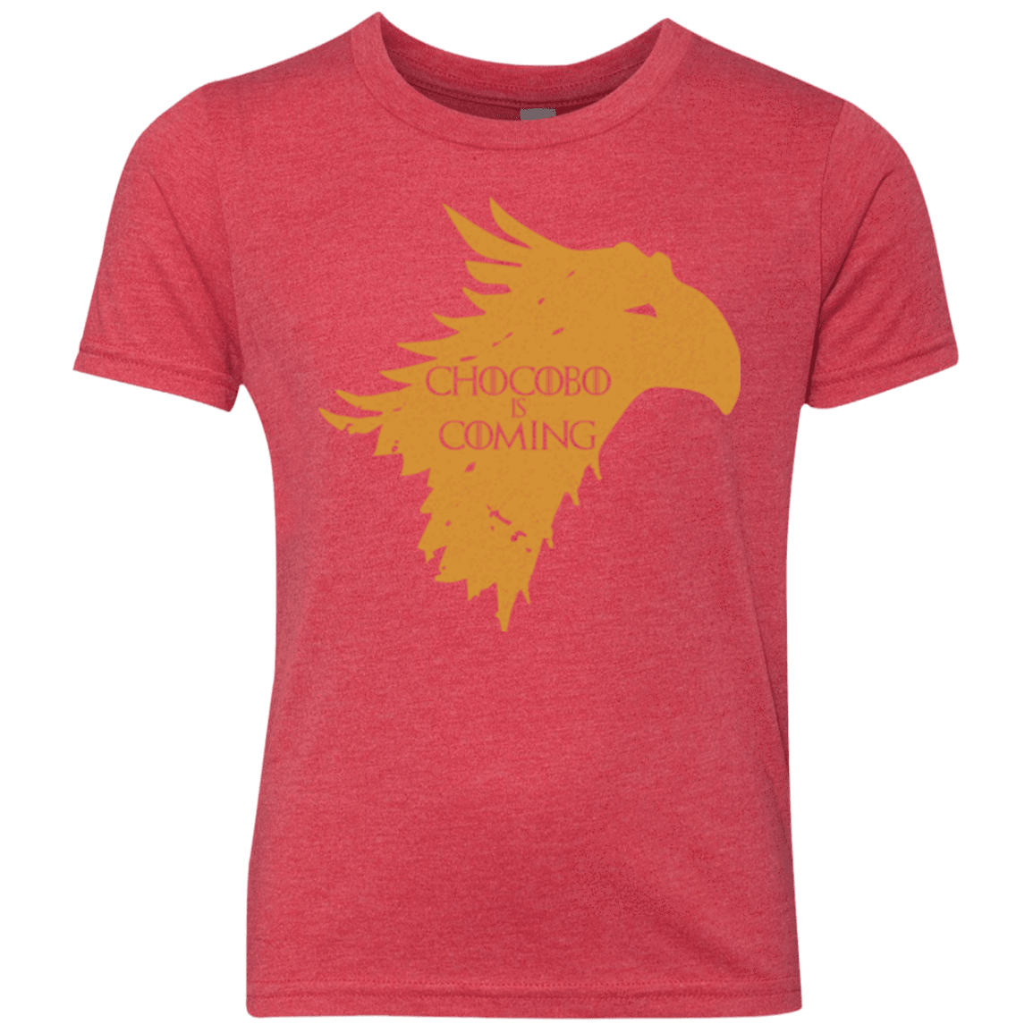 T-Shirts Vintage Red / YXS Chocobo is Coming Youth Triblend T-Shirt