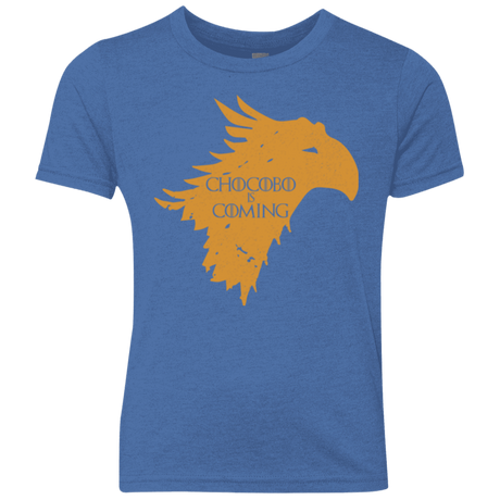 T-Shirts Vintage Royal / YXS Chocobo is Coming Youth Triblend T-Shirt