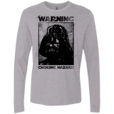 T-Shirts Heather Grey / Small Choking Hazard Men's Premium Long Sleeve