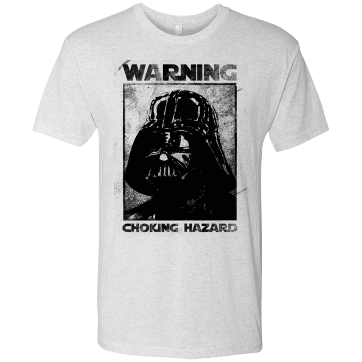 T-Shirts Heather White / Small Choking Hazard Men's Triblend T-Shirt