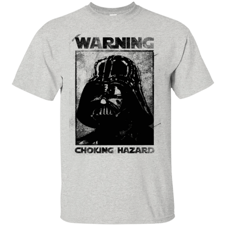 T-Shirts Ash / Small Choking Hazard T-Shirt