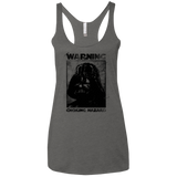 T-Shirts Premium Heather / X-Small Choking Hazard Women's Triblend Racerback Tank