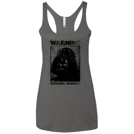 T-Shirts Premium Heather / X-Small Choking Hazard Women's Triblend Racerback Tank