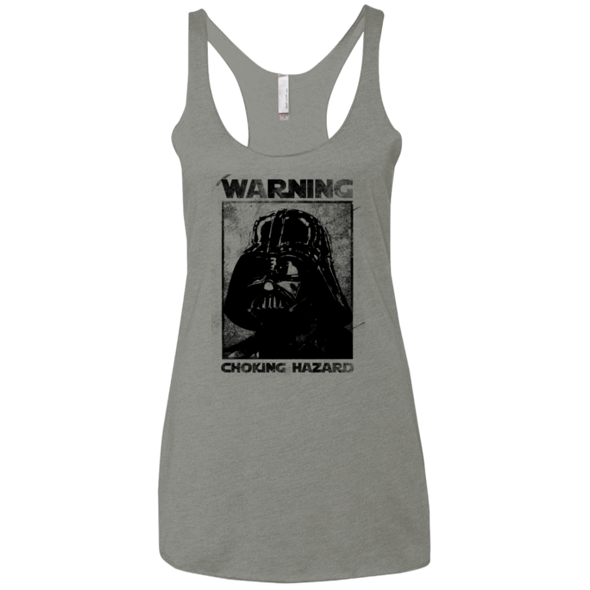T-Shirts Venetian Grey / X-Small Choking Hazard Women's Triblend Racerback Tank
