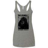 T-Shirts Venetian Grey / X-Small Choking Hazard Women's Triblend Racerback Tank