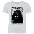 T-Shirts Heather White / YXS Choking Hazard Youth Triblend T-Shirt