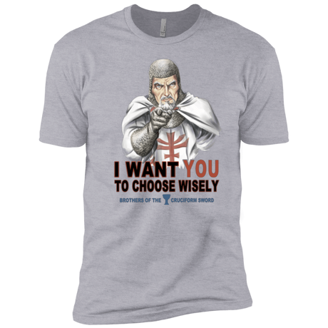 T-Shirts Heather Grey / YXS Choose Wisely Boys Premium T-Shirt