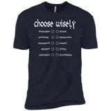 T-Shirts Midnight Navy / YXS Choose wisely Boys Premium T-Shirt
