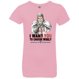 T-Shirts Light Pink / YXS Choose Wisely Girls Premium T-Shirt