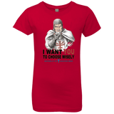 Choose Wisely Girls Premium T-Shirt