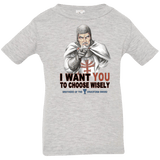 T-Shirts Heather / 6 Months Choose Wisely Infant PremiumT-Shirt