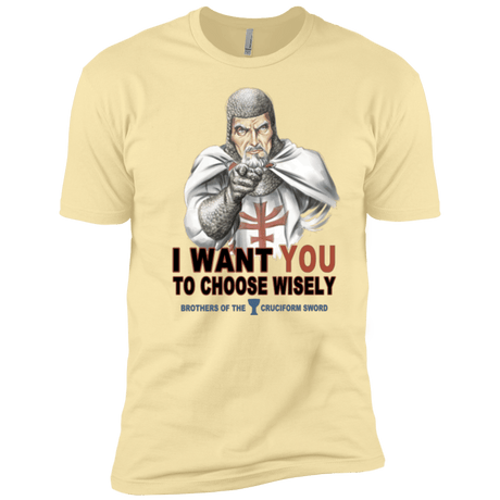T-Shirts Banana Cream / X-Small Choose Wisely Men's Premium T-Shirt