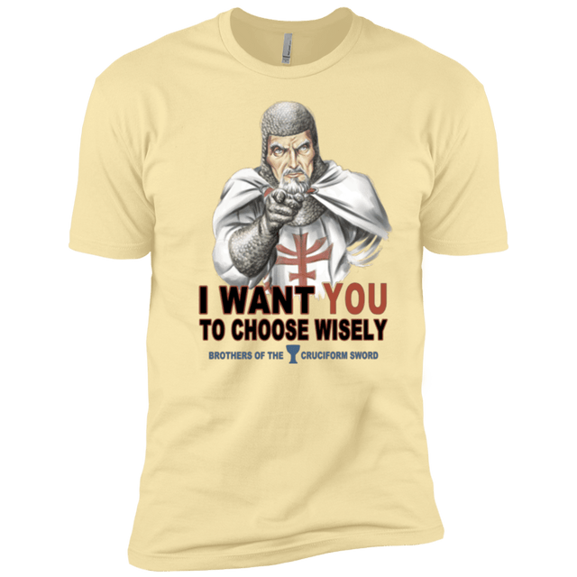 T-Shirts Banana Cream / X-Small Choose Wisely Men's Premium T-Shirt