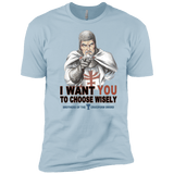 T-Shirts Light Blue / X-Small Choose Wisely Men's Premium T-Shirt