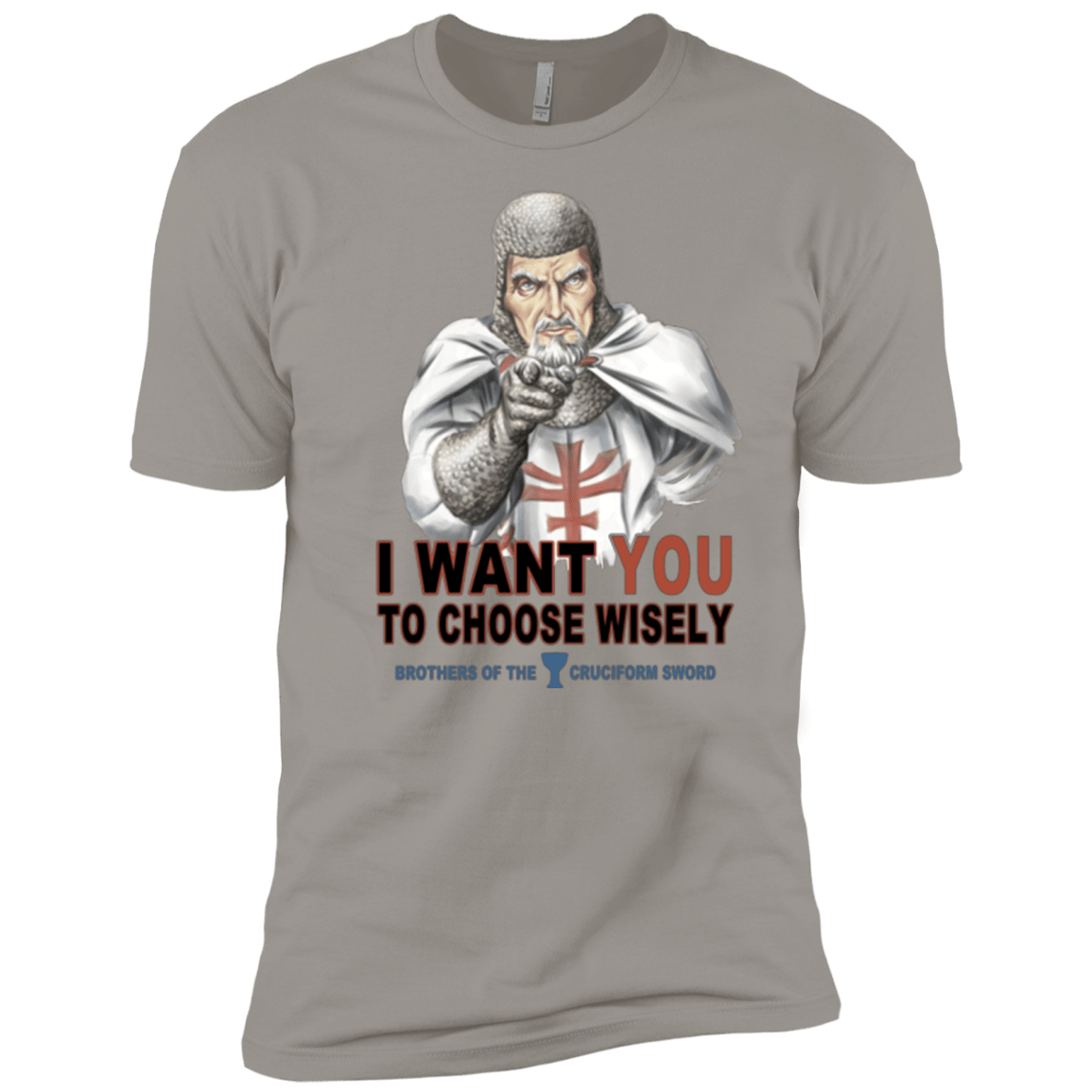 T-Shirts Light Grey / X-Small Choose Wisely Men's Premium T-Shirt