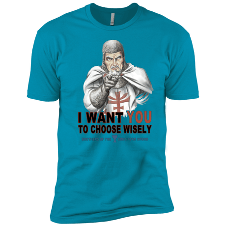T-Shirts Turquoise / X-Small Choose Wisely Men's Premium T-Shirt