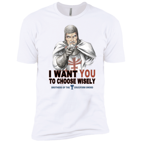 T-Shirts White / X-Small Choose Wisely Men's Premium T-Shirt