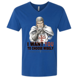 T-Shirts Royal / X-Small Choose Wisely Men's Premium V-Neck