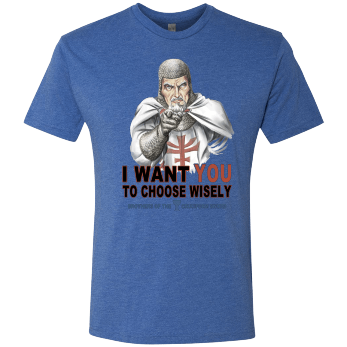 T-Shirts Vintage Royal / Small Choose Wisely Men's Triblend T-Shirt