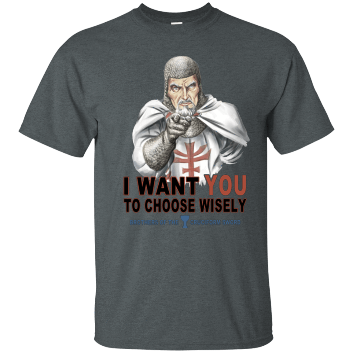T-Shirts Dark Heather / Small Choose Wisely T-Shirt