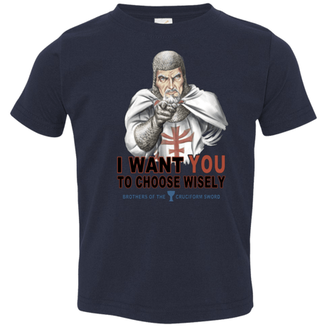 T-Shirts Navy / 2T Choose Wisely Toddler Premium T-Shirt