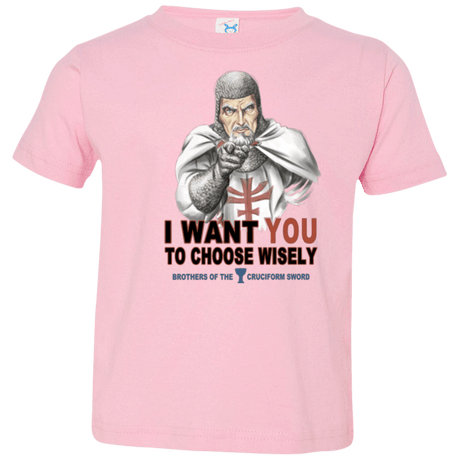 T-Shirts Pink / 2T Choose Wisely Toddler Premium T-Shirt