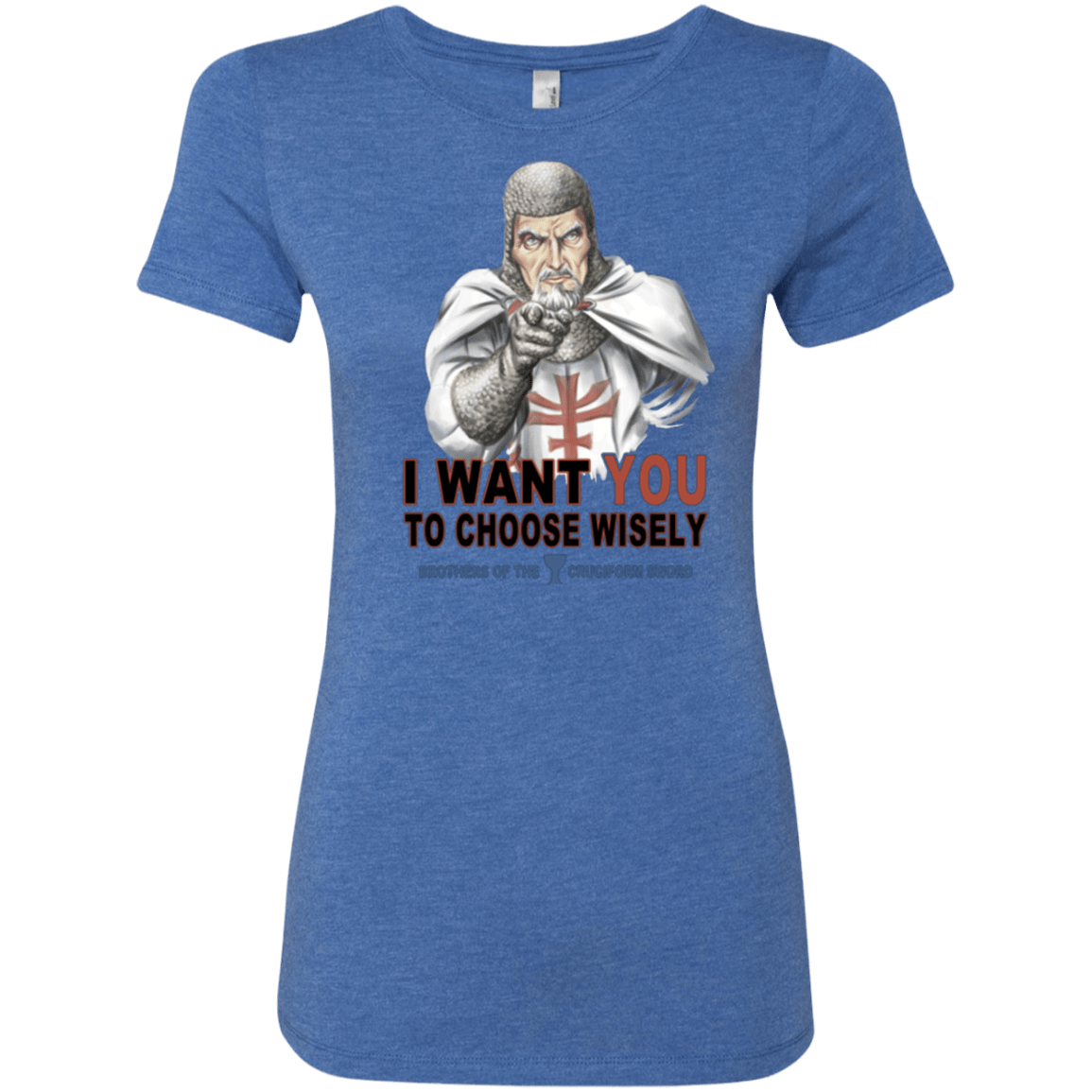 T-Shirts Vintage Royal / Small Choose Wisely Women's Triblend T-Shirt