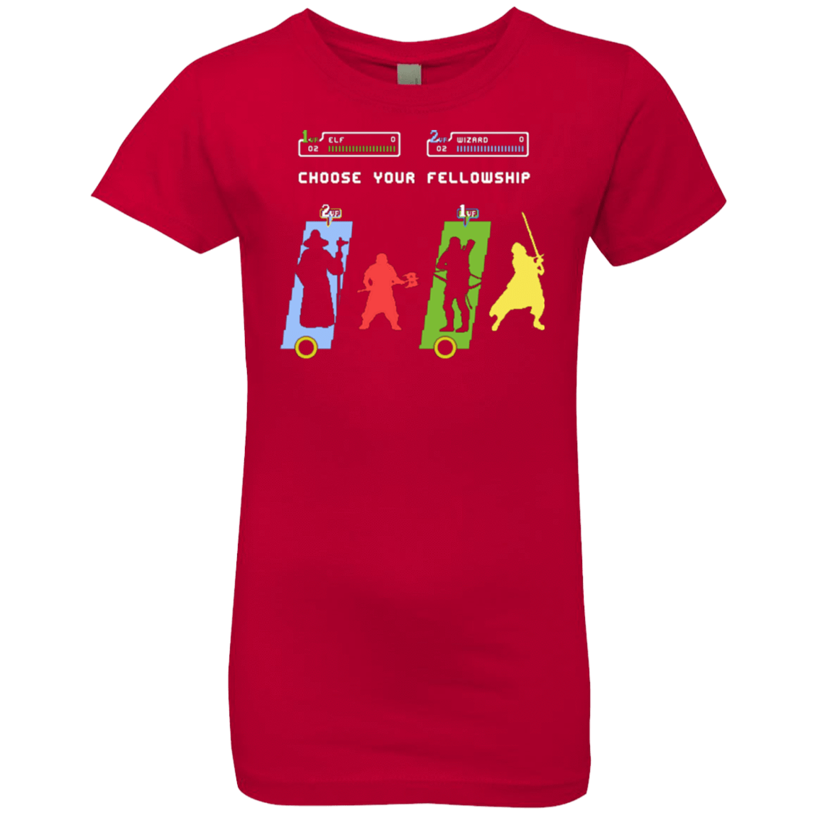 T-Shirts Red / YXS Choose your Fellowship Girls Premium T-Shirt