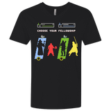 T-Shirts Black / X-Small Choose your Fellowship Men's Premium V-Neck